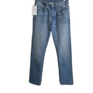 RE/DONE Slim Fit Stretch Mid Rise Japanese Denim Women's 28x32 NWT $295